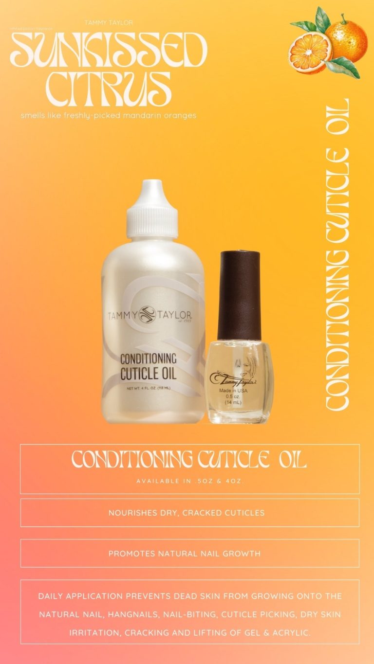 Sunkissed Citrus Cuticle Oil – Manicure & Pedicure Care | Tammy Taylor Europe