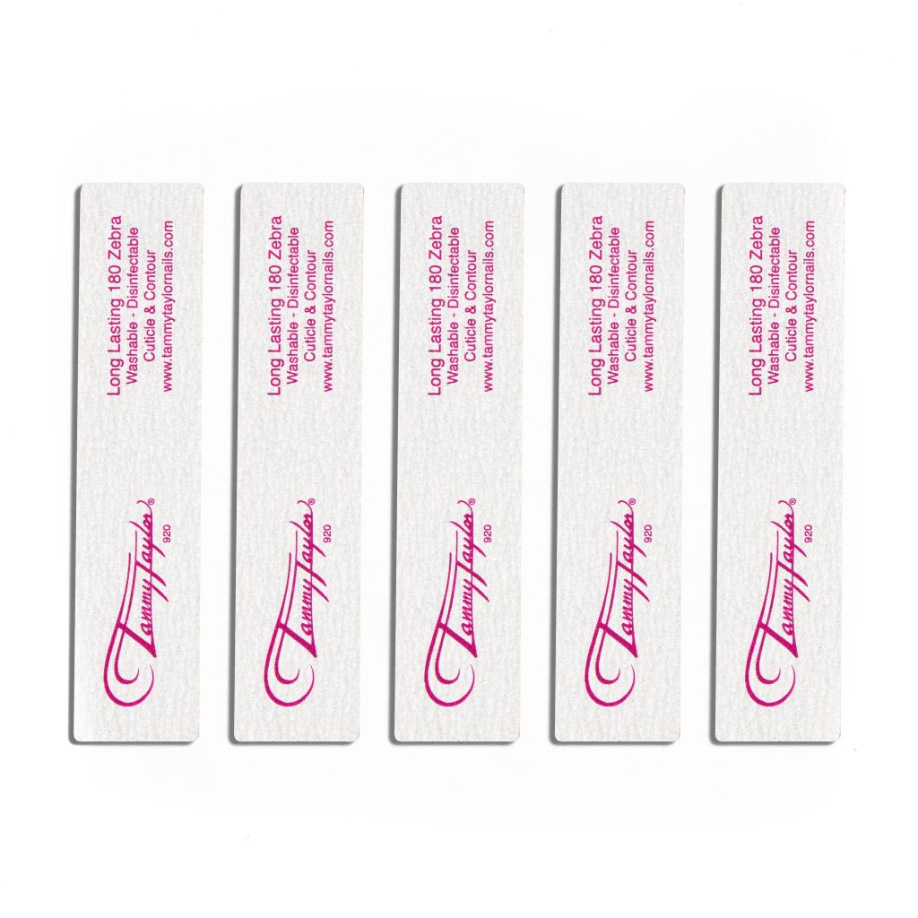 Long Lasting 180 Zebra Cuticle & Contour Files – Prep & Finish | Tammy Taylor Europe