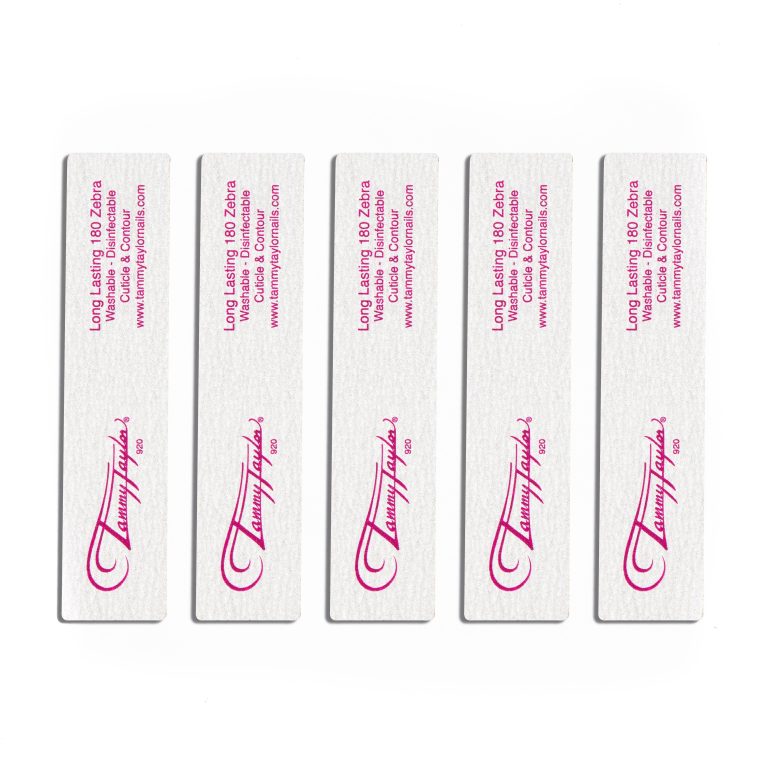 Long Lasting 180 Zebra Cuticle & Contour Files – Prep & Finish | Tammy Taylor Europe