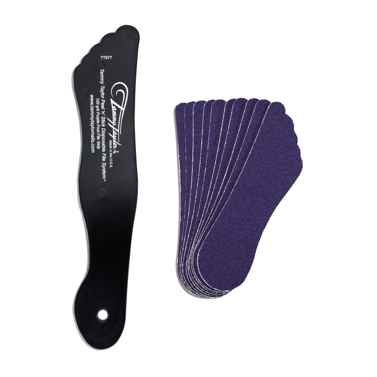 Peel 'N Stick Purple Foot Files – Tools & Accessories | Tammy Taylor Europe