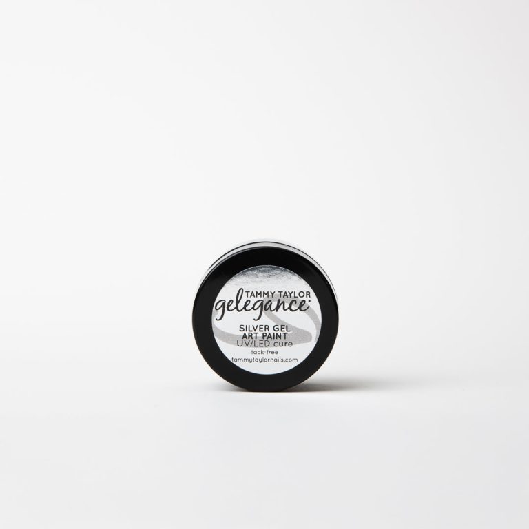 Silver Gel Art Nail Paint – Acrylic System | Tammy Taylor Europe