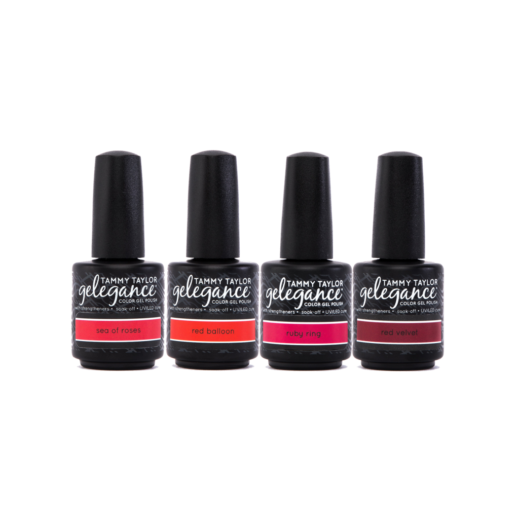 All You Need Is Red Pack de esmalte en gel Gelegance – Gel System | Tammy Taylor Europe