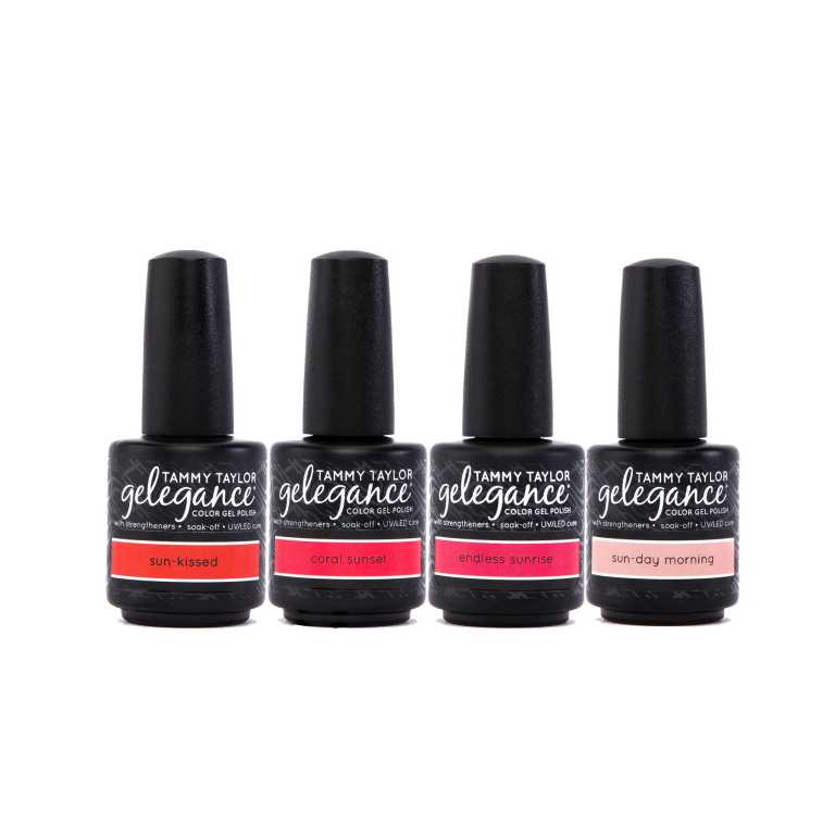 Eclectic Summer Pack de esmalte en gel Gelegance – Gel System | Tammy Taylor Europe