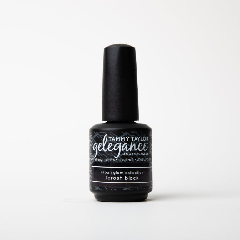 Ferosh Black Gelegance Gel Polish – Gelegance Gel Polish | Tammy Taylor Europe