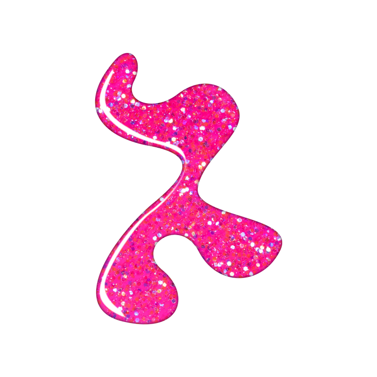 Hot Pink Jelly Glitter Nail Lacquer – Gel System | Tammy Taylor Europe