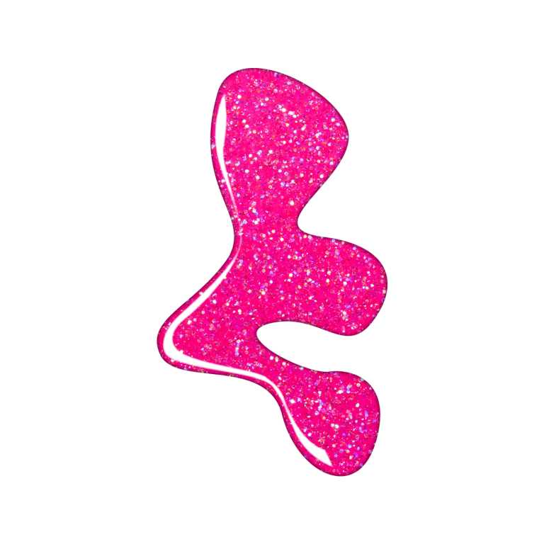 Hot Pink Jelly Sparkle Nail Lacquer – Gel System | Tammy Taylor Europe