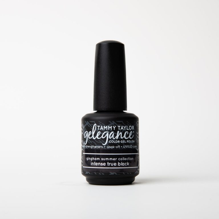 Intense True Black Gelegance Gel Polish – Gelegance Gel Polish | Tammy Taylor Europe