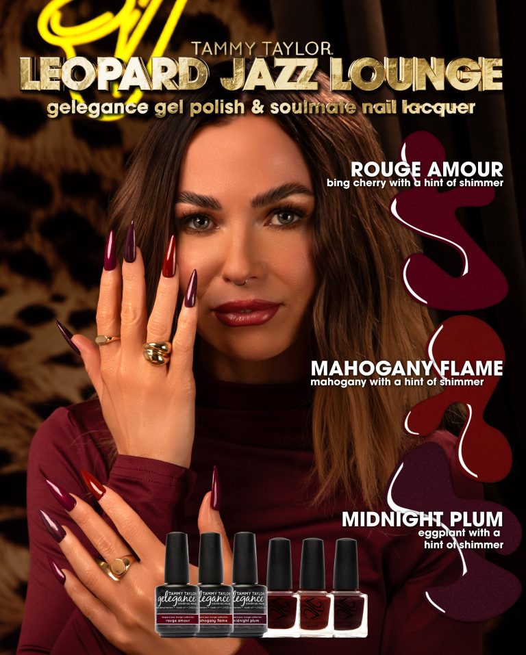 Mahogany Flame Nail Lacquer – Gel System | Tammy Taylor Europe