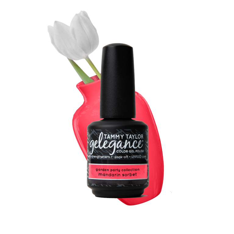 Mandarin Sorbet Esmalte en gel Gelegance – Gel System | Tammy Taylor Europe