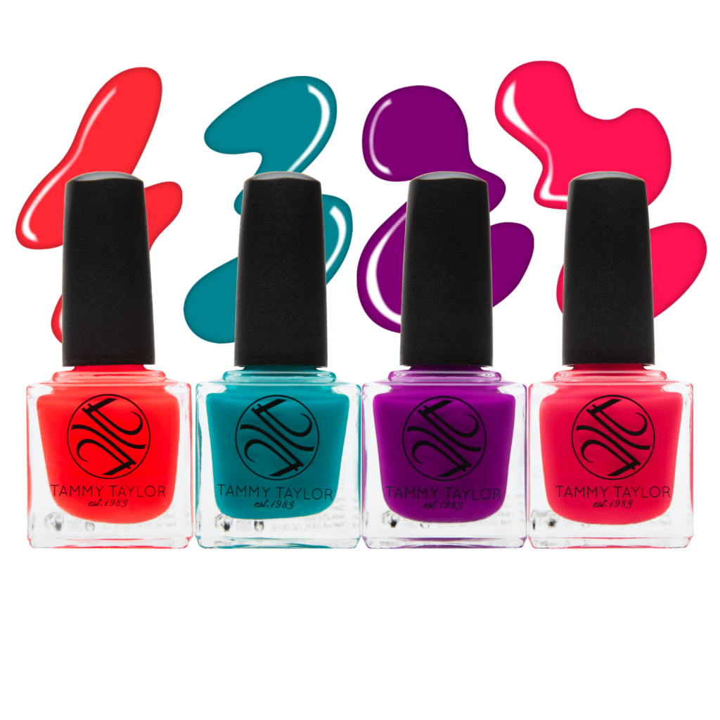 Neon Nights Colección de esmaltes – Gel System | Tammy Taylor Europe