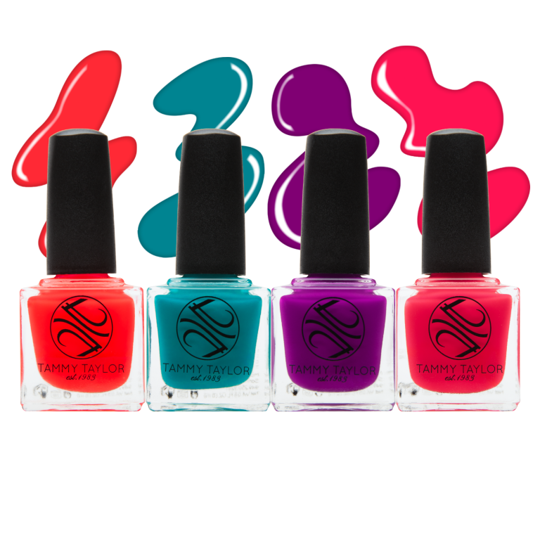 Neon Nights Colección de esmaltes – Gel System | Tammy Taylor Europe