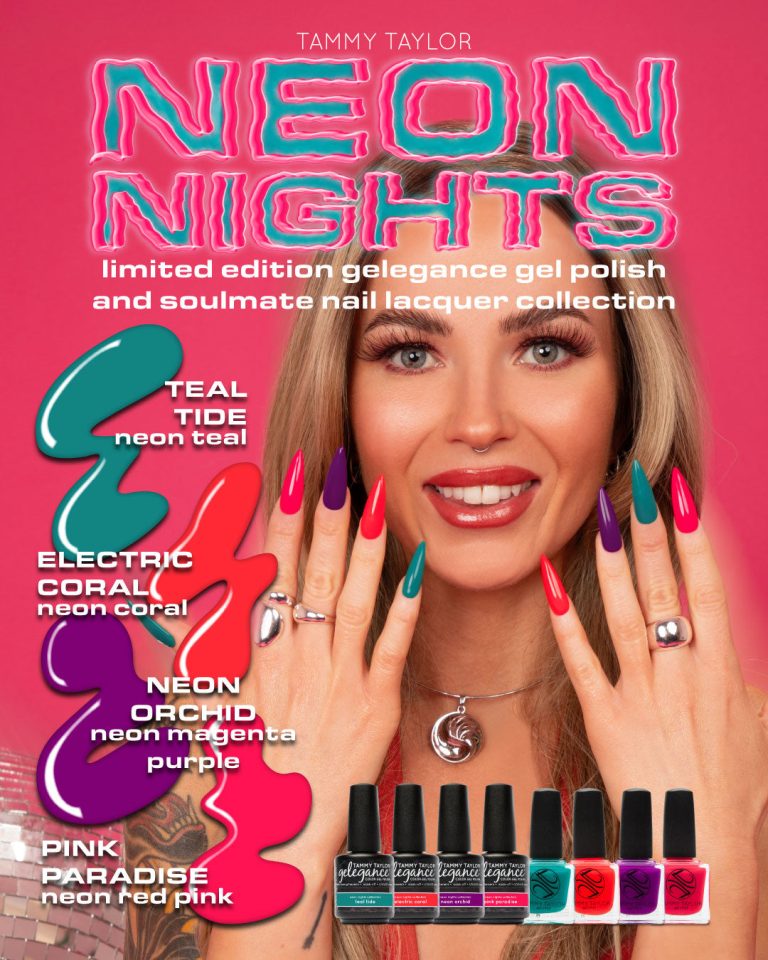 Neon Orchid Nail Lacquer – Gel System | Tammy Taylor Europe