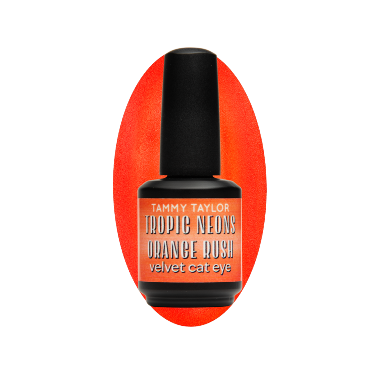 Orange Rush Velvet Cat Eye – Gelegance Gel Polish | Tammy Taylor Europe