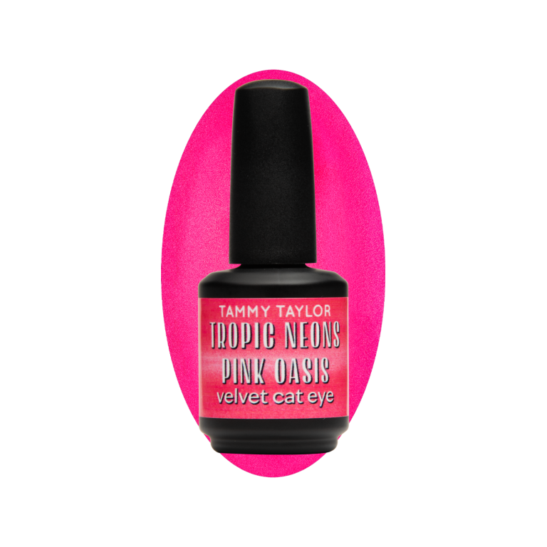 Pink Oasis Velvet Cat Eye – Gelegance Gel Polish | Tammy Taylor Europe
