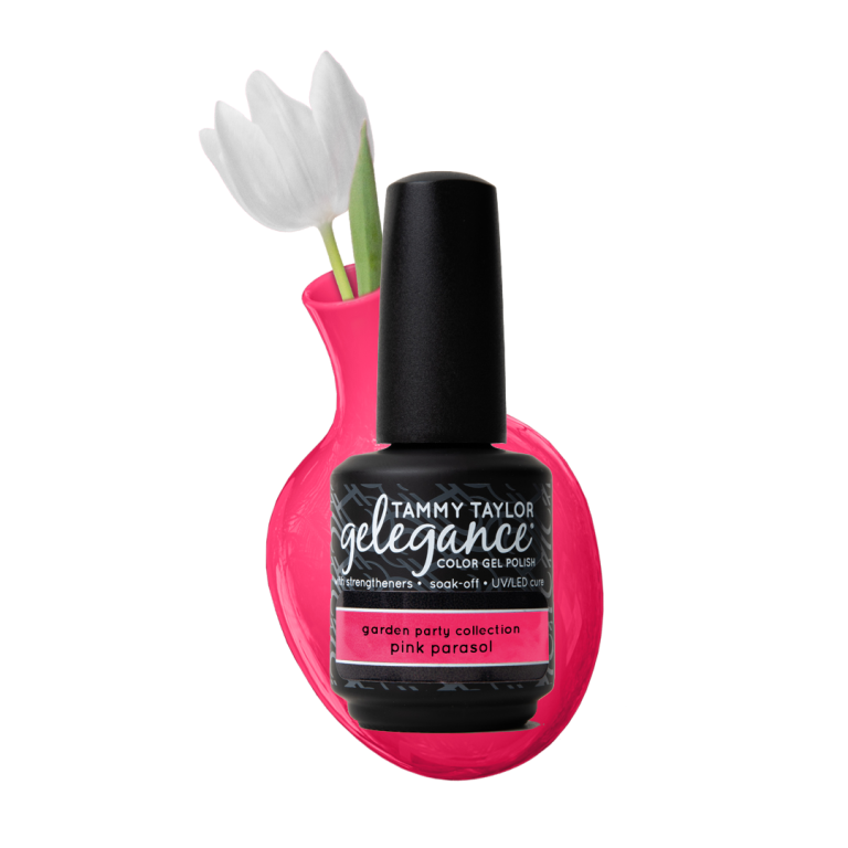 Pink Parasol Esmalte en gel Gelegance – Gel System | Tammy Taylor Europe