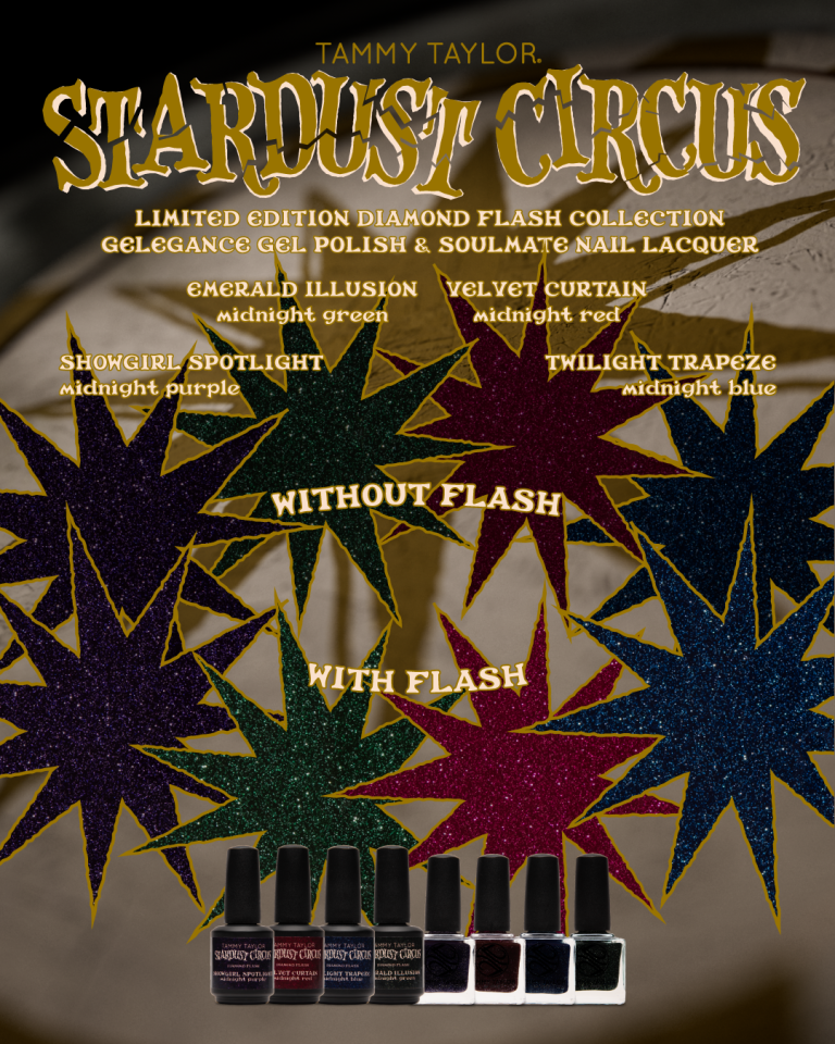Stardust Circus Gelegance Gel Polish Bundle – Gel System | Tammy Taylor Europe
