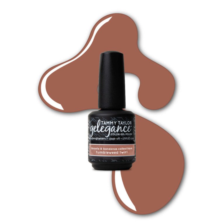 Tumbleweed Twirl Esmalte en gel Gelegance – Gel System | Tammy Taylor Europe