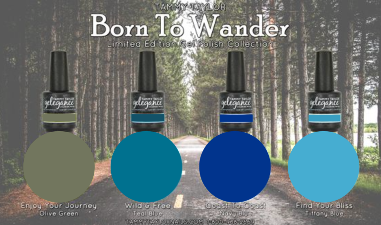 Born To Wander Gelegance Gel Polish Bundle – Gel System | Tammy Taylor Europe