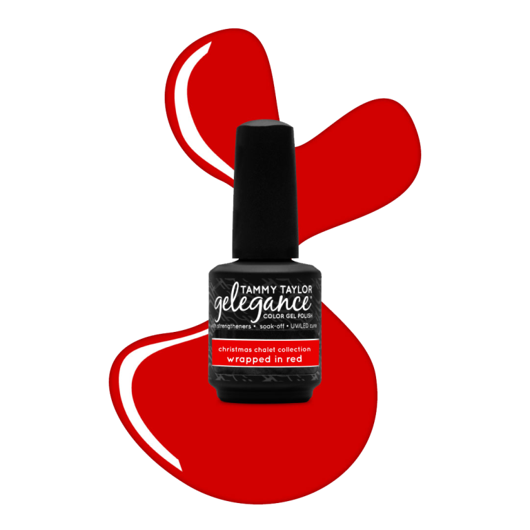 Wrapped In Red Esmalte en gel Gelegance – Gelegance Gel Polish | Tammy Taylor Europe