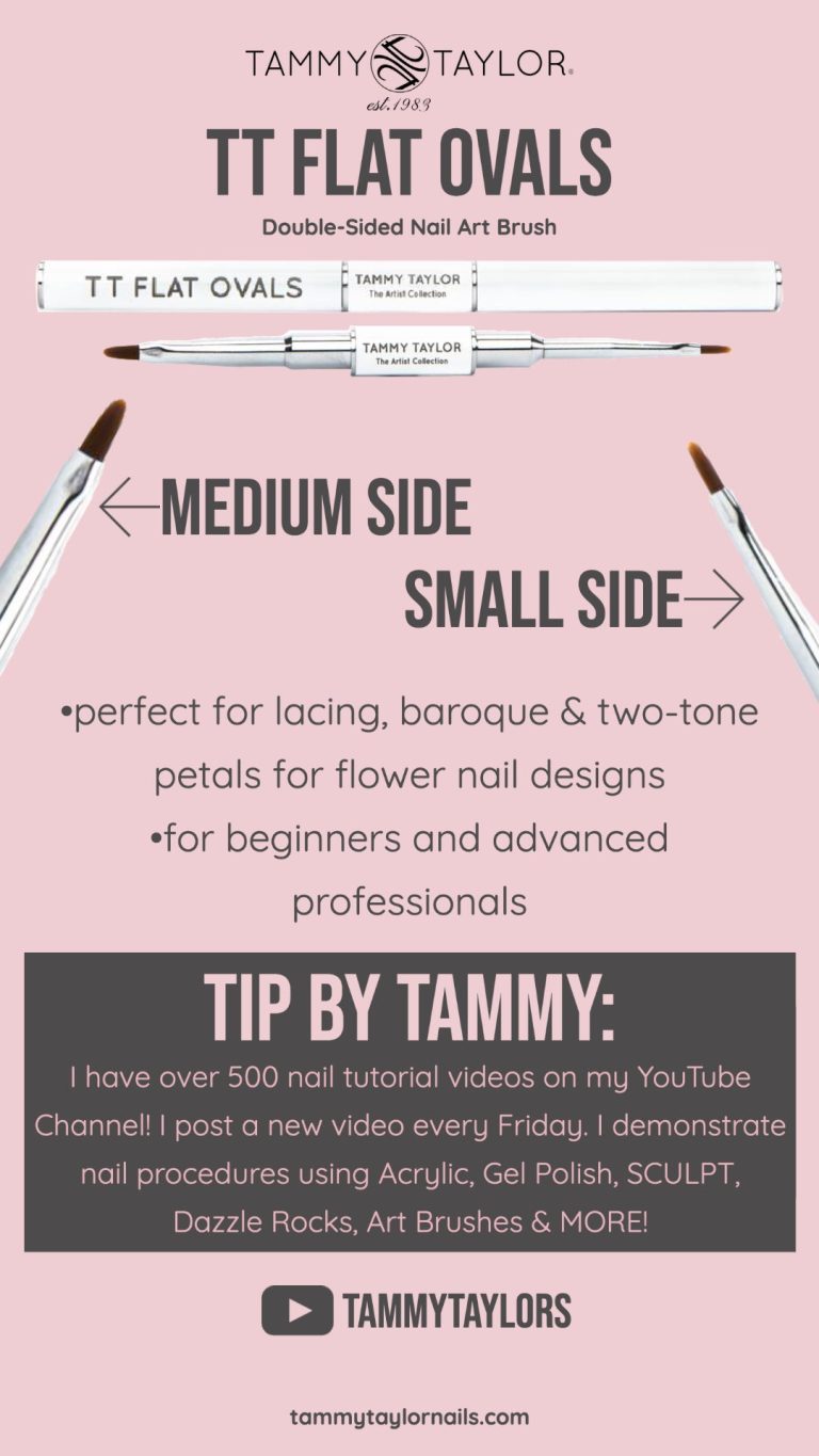 Flat Ovals Artist Collection Brush – Brushes | Tammy Taylor Europe