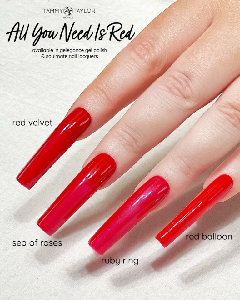 All You Need Is Red Nail Lacquer Bundle – Nail Lacquer | Tammy Taylor Europe