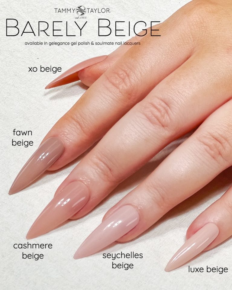 Barely Beige Nail Lacquer Bundle – Nail Lacquer | Tammy Taylor Europe