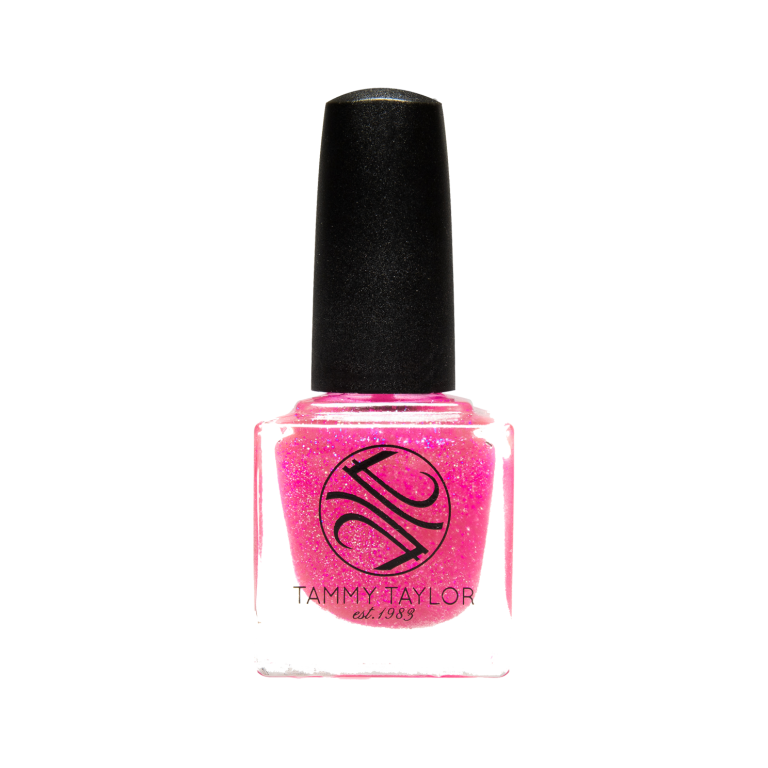 Hot Pink Jelly Shimmer Esmalte de uñas – Gel System | Tammy Taylor Europe
