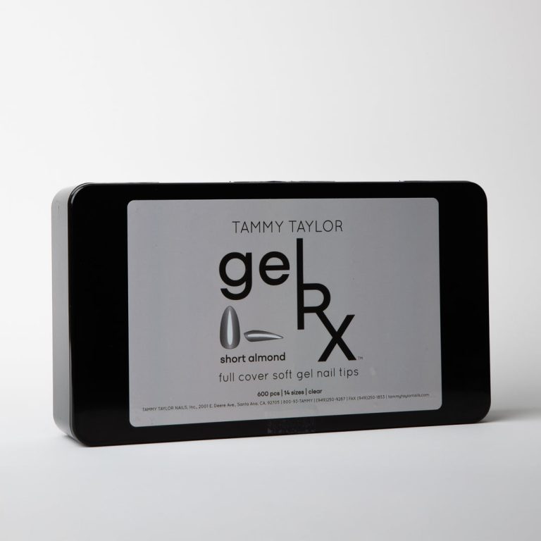 gelRX Short Almond Soft Gel Full Coverage tips de uñas – Gel System | Tammy Taylor Europe