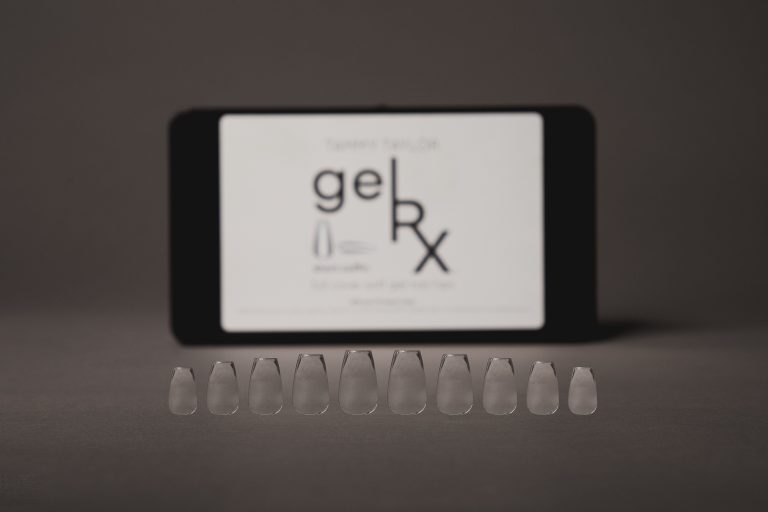 gelRX Short Coffin Soft Gel Full Coverage Nail Tips – Gel System | Tammy Taylor Europe