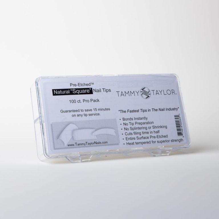 (Pre-Etched) Natural Square Tips – Prep & Finish | Tammy Taylor Europe