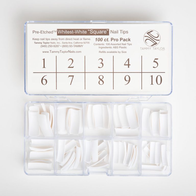 (Pre-Etched) Whitest White Well-less Tips – Prep & Finish | Tammy Taylor Europe