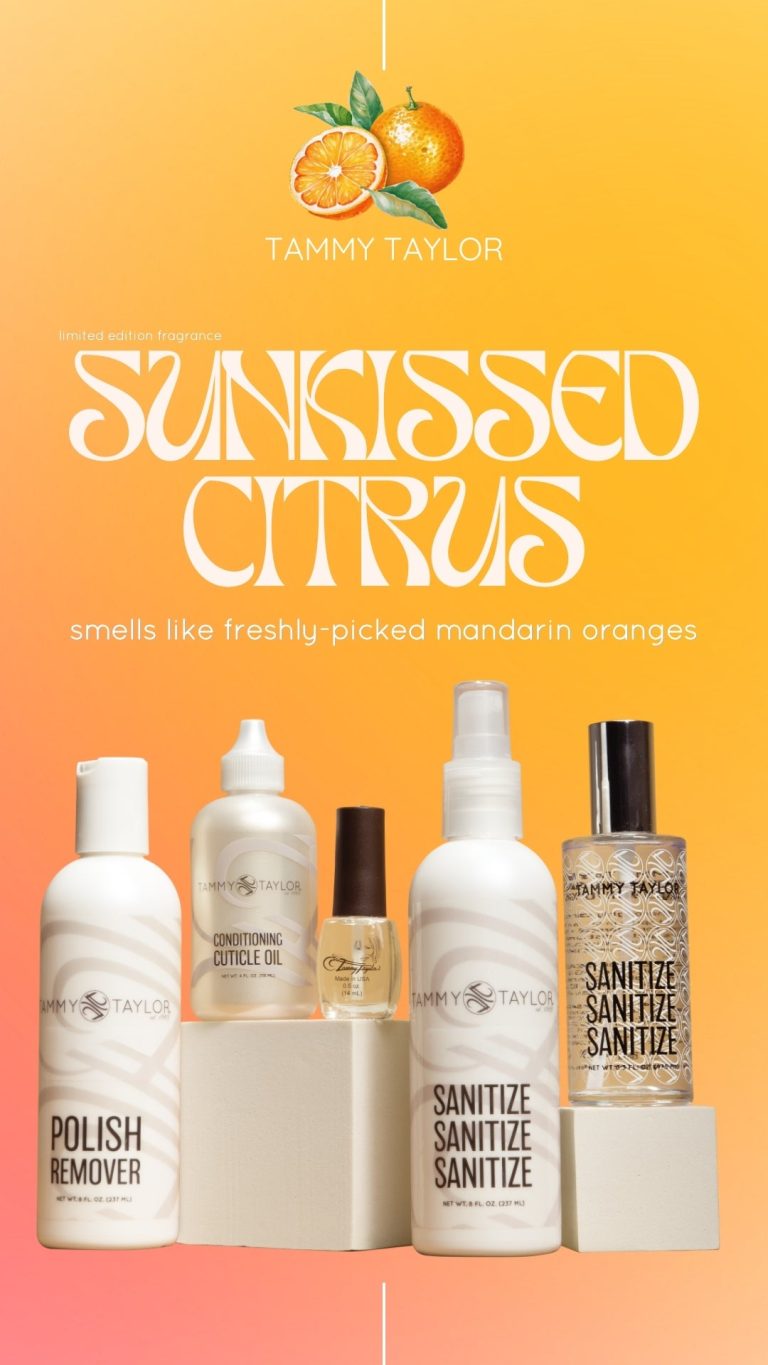 Sunkissed Citrus Polish Remover | Tammy Taylor Europe