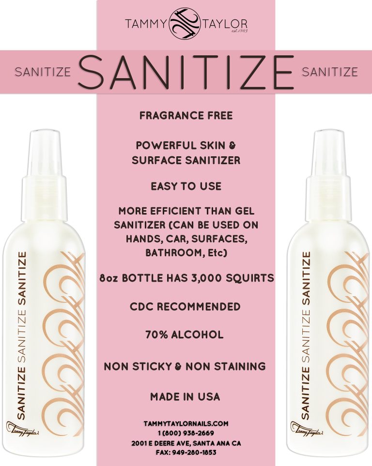 Fragrance-Free Sanitize – Sanitize | Tammy Taylor Europe