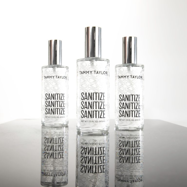 Limited Edition Glass Spray Sanitize – Sanitize | Tammy Taylor Europe