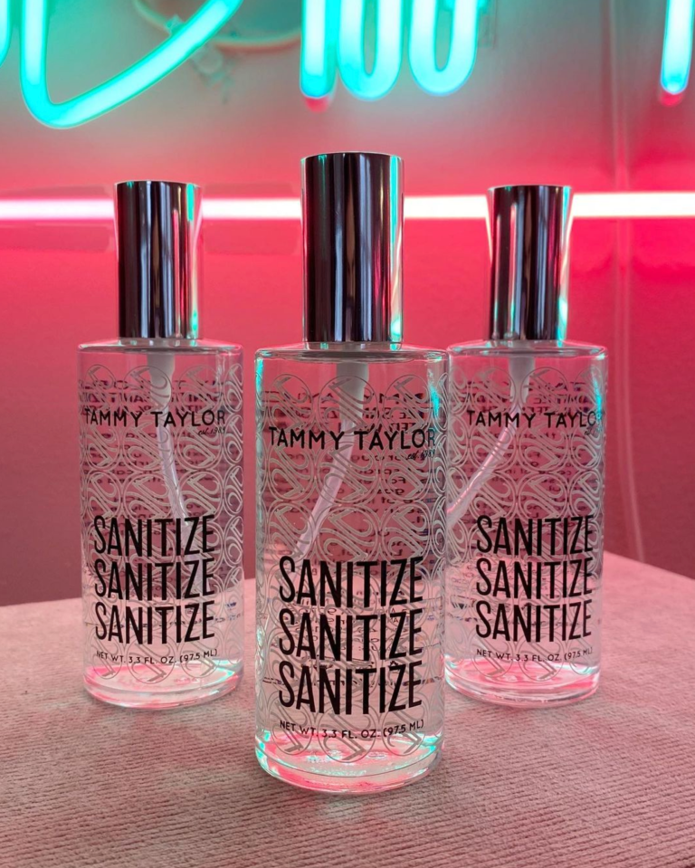 Limited Edition Glass Spray Sanitize Trio Bundle – Sanitize | Tammy Taylor Europe