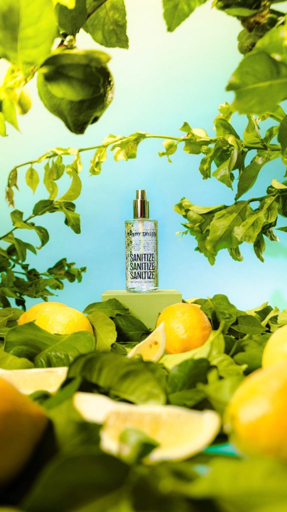 Lemon Verbena Spray sanitizante – Gel System | Tammy Taylor Europe