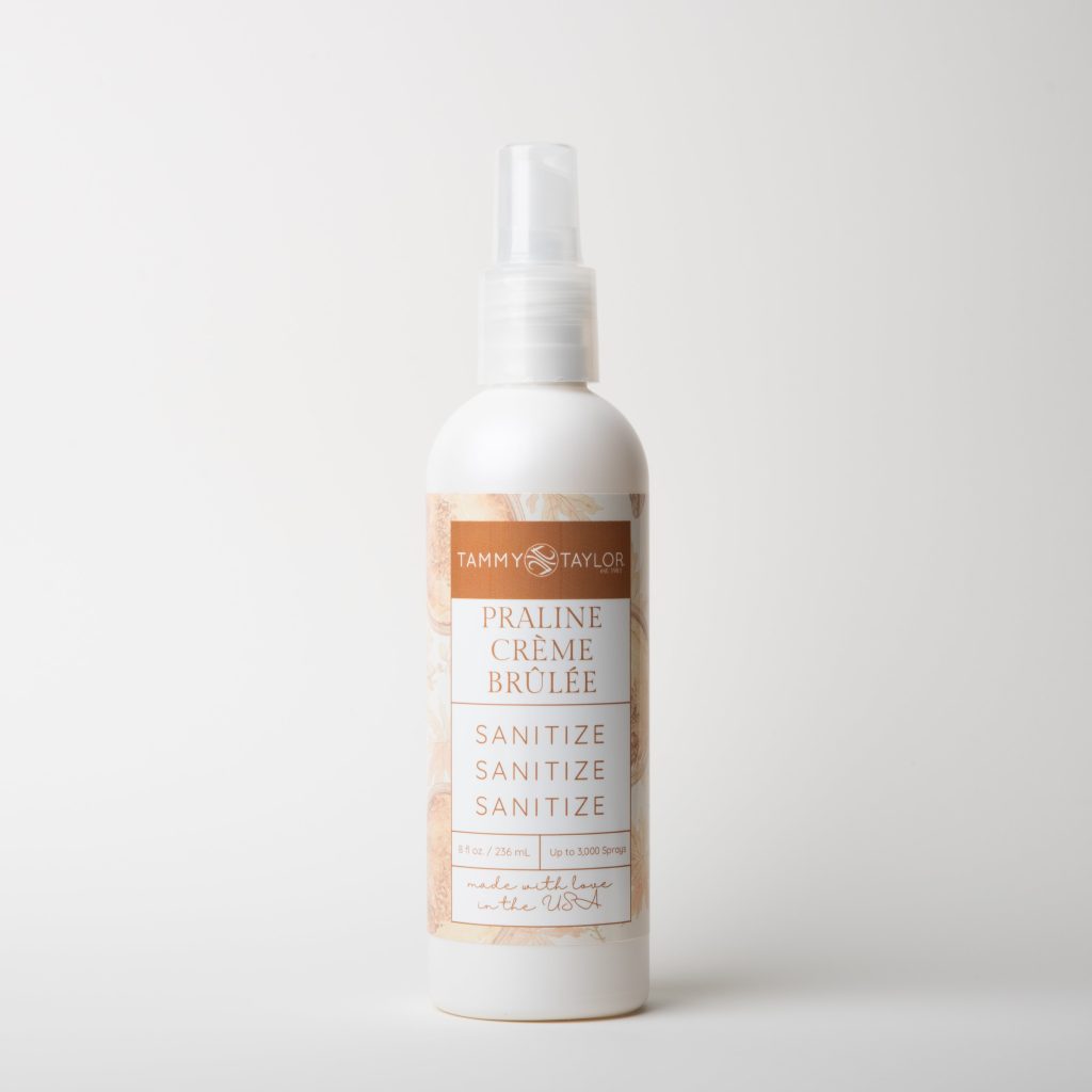 Praline Crème Brûlée Sanitize – Gel System | Tammy Taylor Europe