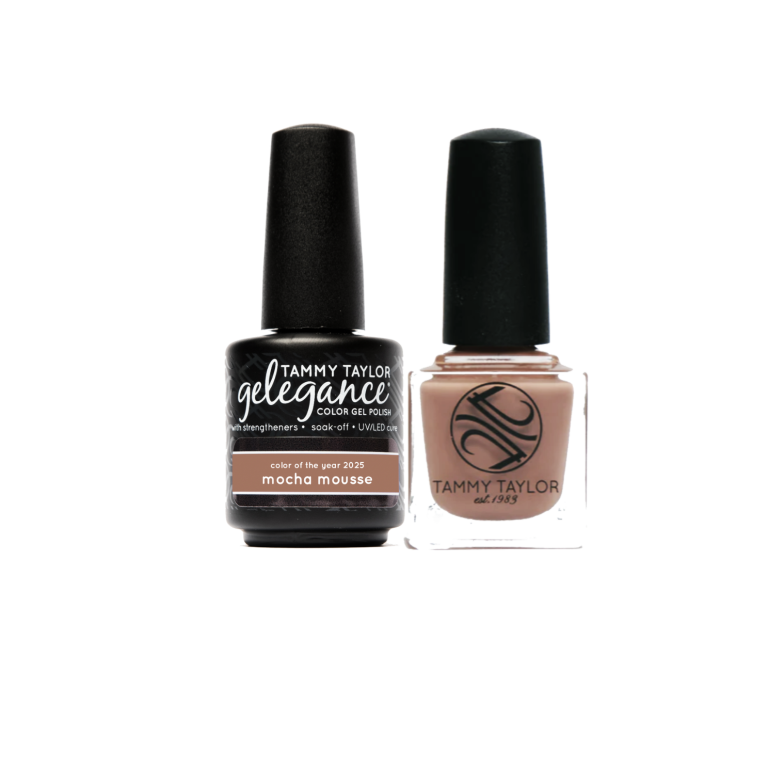 Color Of The Year 2025: Mocha Mousse Soulmates – Gel System | Tammy Taylor Europe