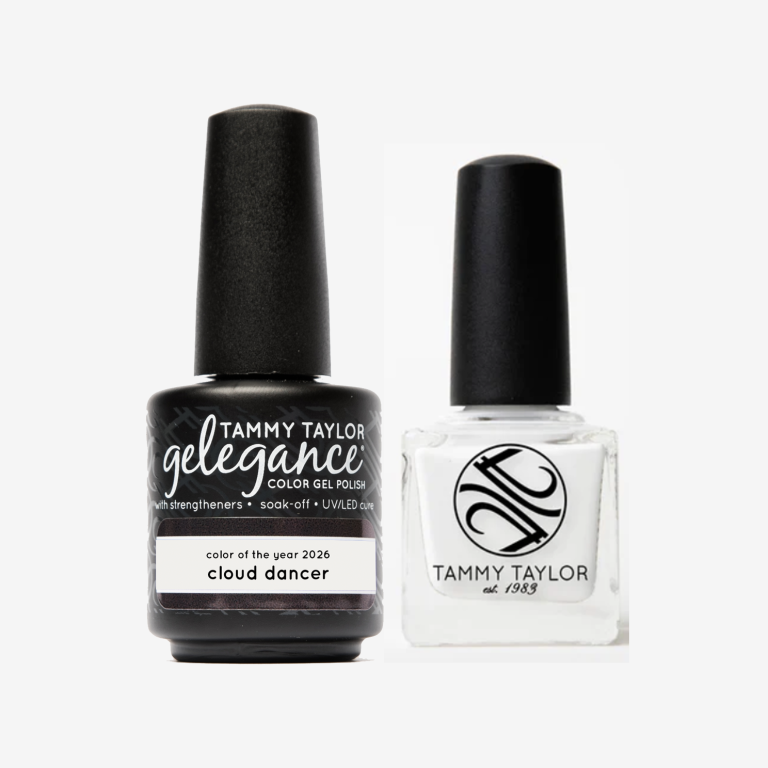 Color Of The Year 2026: Cloud Dancer Soulmates – Gel System | Tammy Taylor Europe