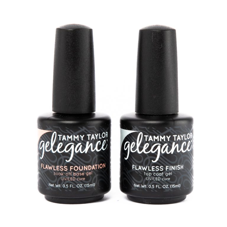 Flawless Foundation Base Coat & Flawless Finish Top Coat Pack – Gel System | Tammy Taylor Europe