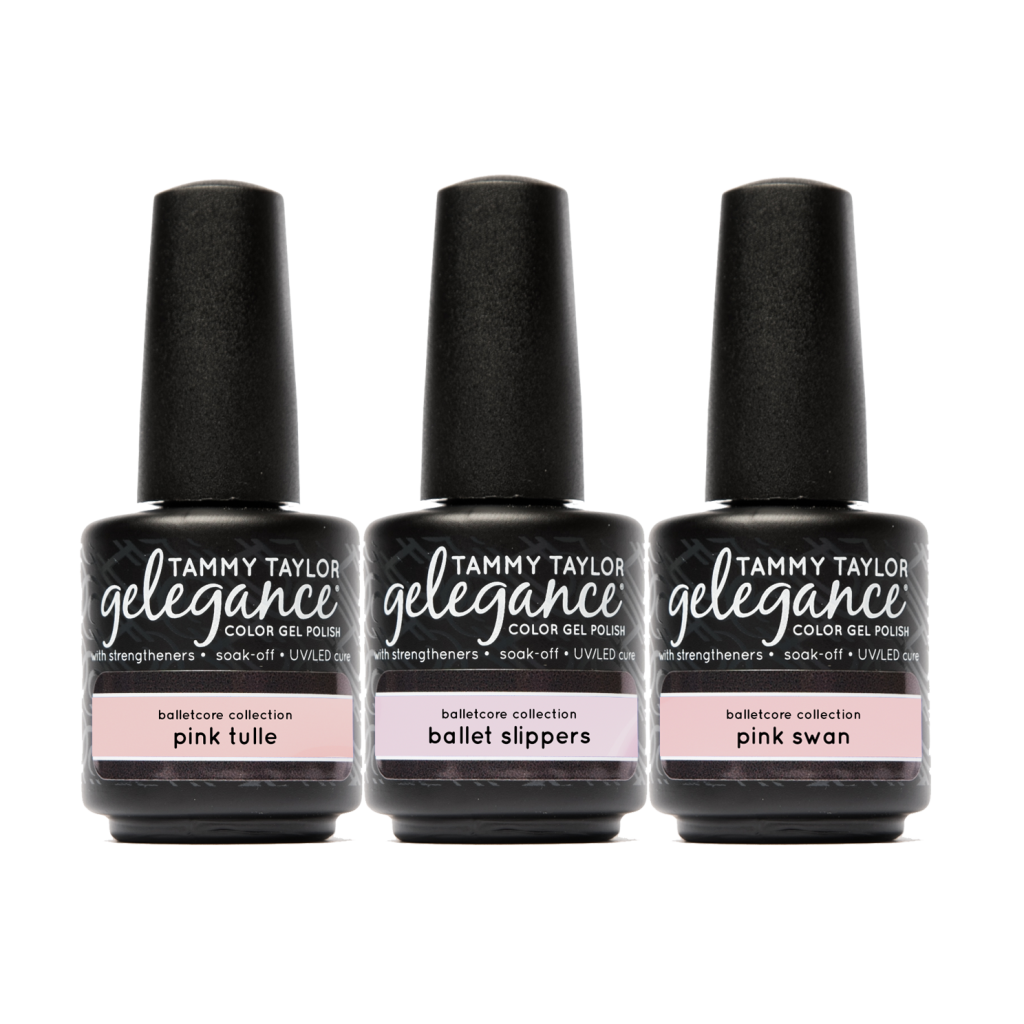 Balletcore Gelegance Gel Polish Bundle – Gel System | Tammy Taylor Europe