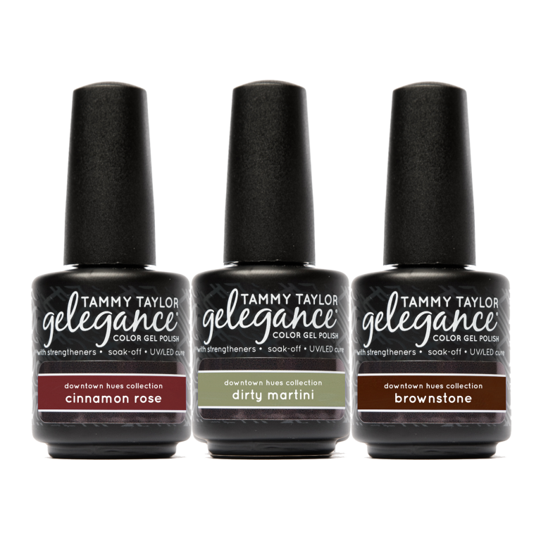 Downtown Hues Gelegance Gel Polish Bundle – Gel System | Tammy Taylor Europe