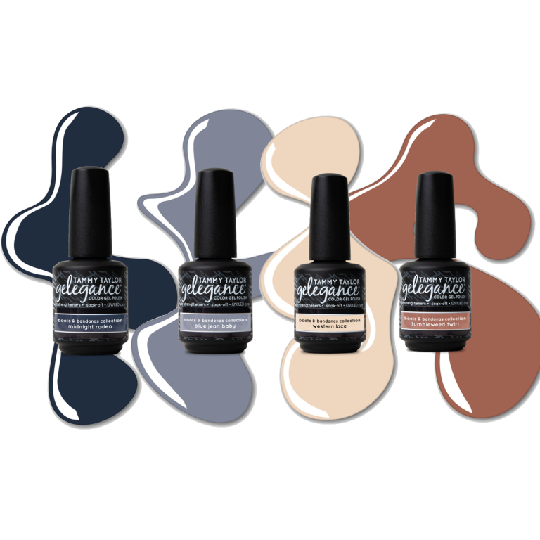 Boots & Bandanas Gelegance Gel Polish Bundle – Gel System | Tammy Taylor Europe