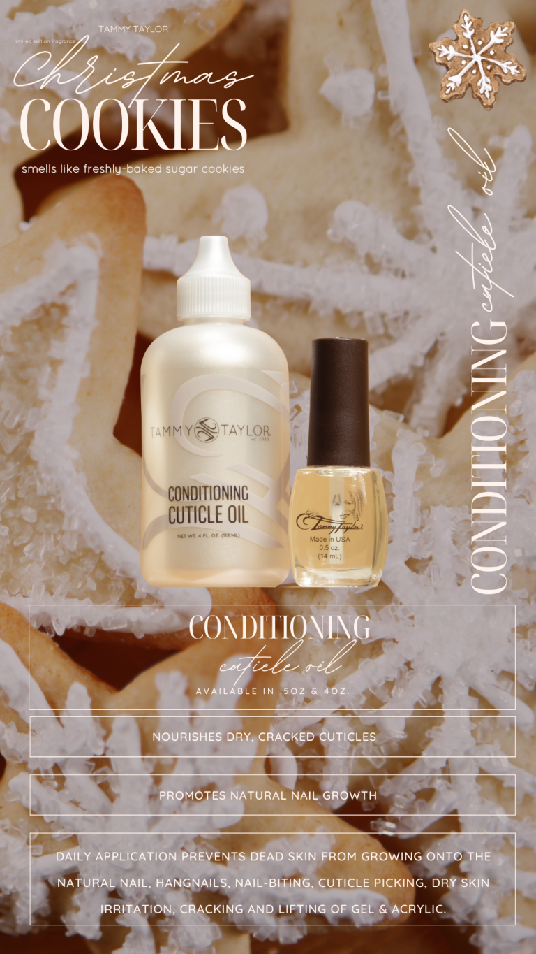 Christmas Cookies Cuticle Oil – Manicure & Pedicure Care | Tammy Taylor Europe