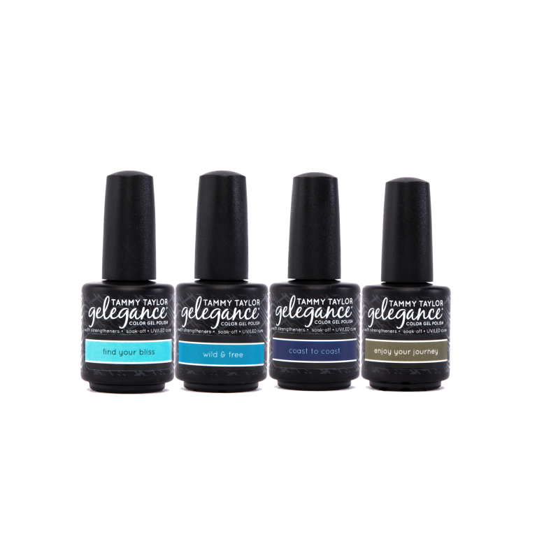 Born To Wander Gelegance Gel Polish Bundle – Gel System | Tammy Taylor Europe