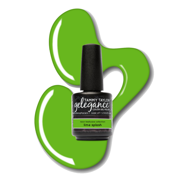 Lime Splash Esmalte en gel Gelegance – Esmalte en gel Gelegance | Tammy Taylor Europe