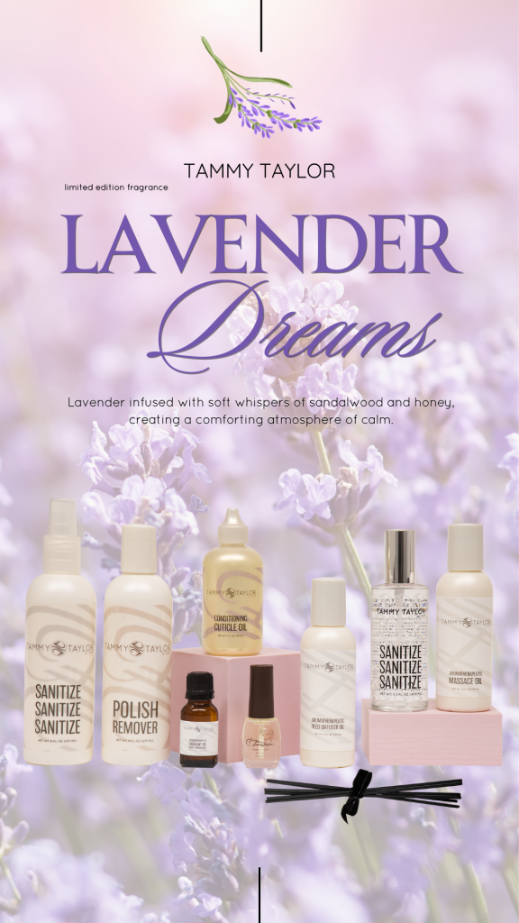 BRAND NEW! Lavender Dreams Pack completo – Cuidado de manos y pies | Tammy Taylor Europe