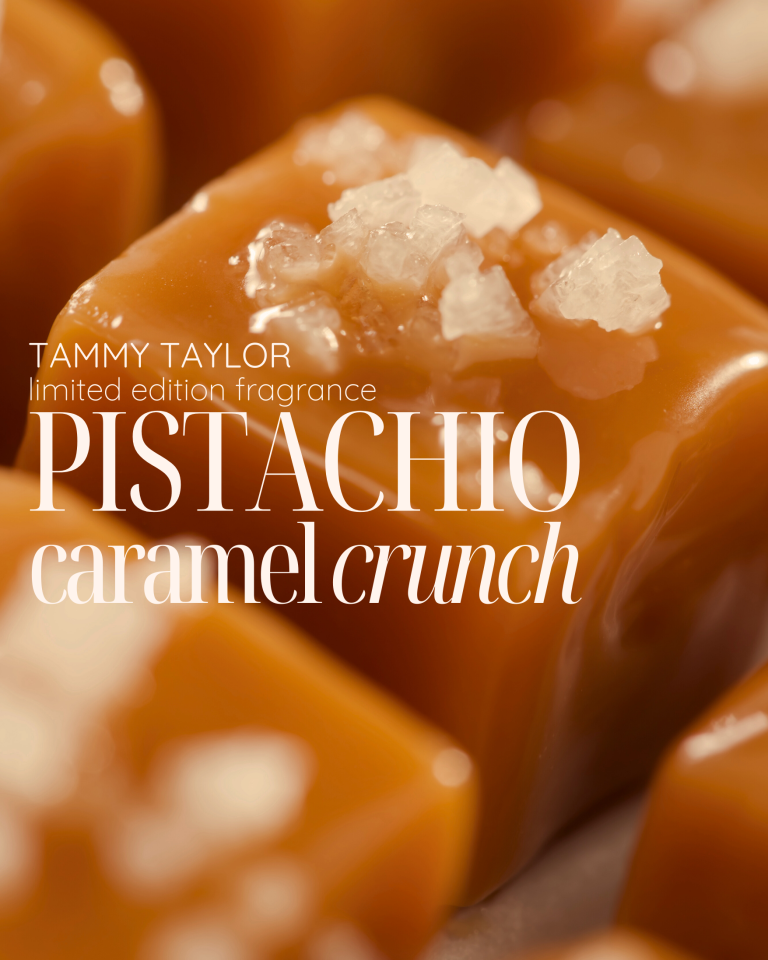 Pistachio Caramel Crunch Pack completo – Higiene y limpieza | Tammy Taylor Europe