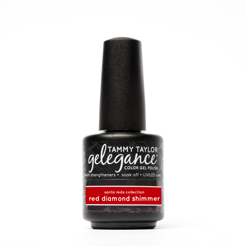 True Red Diamond Shimmer Gelegance Gel Polish – Gelegance Gel Polish | Tammy Taylor Europe