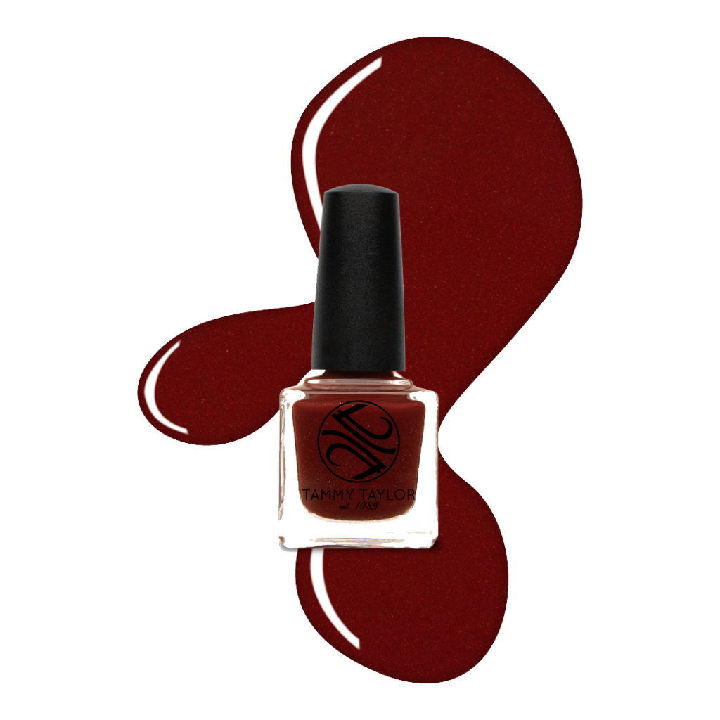 Mahogany Flame Nail Lacquer – Gel System | Tammy Taylor Europe